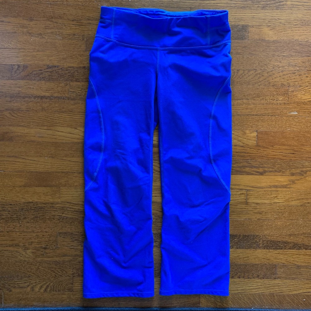 Athleta Blue Crop Workout Pants Size XS